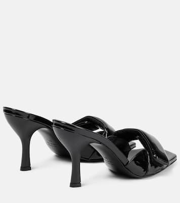 Pantoletten Alodie aus Lacklederimitat | Gia Borghini