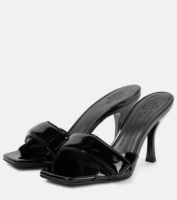 Pantoletten Alodie aus Lacklederimitat | Gia Borghini