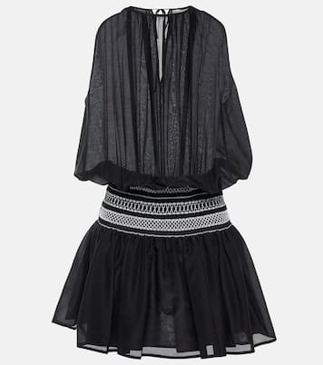 Minikleid aus Baumwolle und Seide | Tory Burch