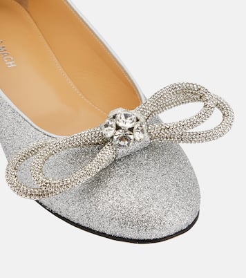 Bailarinas Double Bow con glitter | Mach & Mach