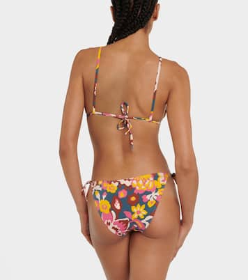 Kaki printed bikini bottoms | Eres