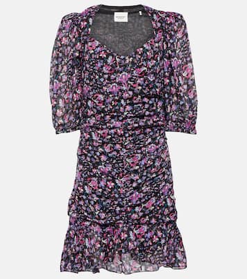 Vestido corto Lunesa de algodón estampado | Marant Etoile