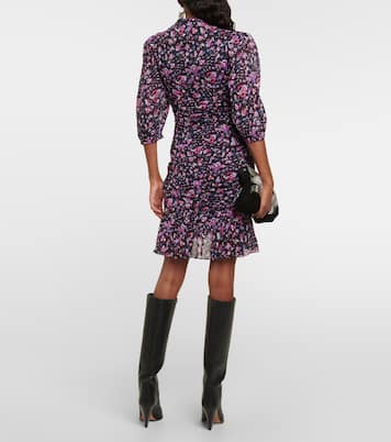 Vestido corto Lunesa de algodón estampado | Marant Etoile