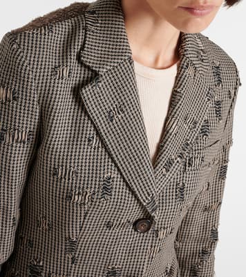 Java checked blazer  | Acne Studios