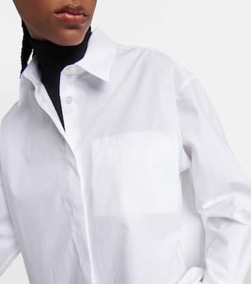 Camisa Eleni de popelín de algodón | The Row