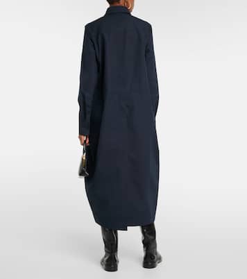 Vestido camisero de algodón | Jil Sander