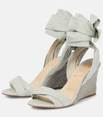 Alpargatas con cuña Melides Du Desert 85 | Christian Louboutin