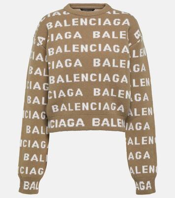 Logo wool sweater | Balenciaga