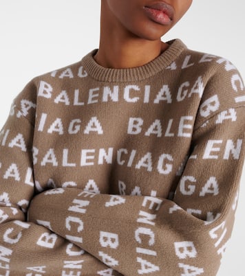 Logo wool sweater | Balenciaga