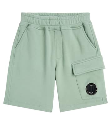 Shorts cargo de forro polar de algodón | C.P. Company Kids