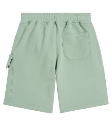 Shorts cargo de forro polar de algodón | C.P. Company Kids