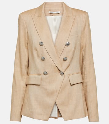 Miller Dickey linen-blend blazer | Veronica Beard