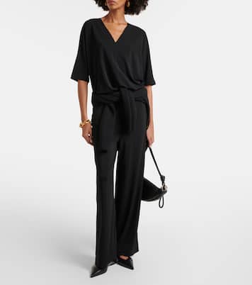 Top Linfa in crêpe di jersey | Max Mara