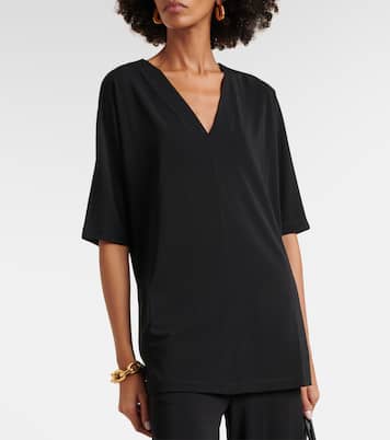 Top Linfa in crêpe di jersey | Max Mara