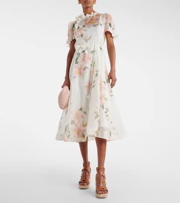 Espadrillas Bay 110 in pelle con zeppa | Zimmermann