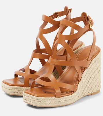 Espadrillas Bay 110 in pelle con zeppa | Zimmermann