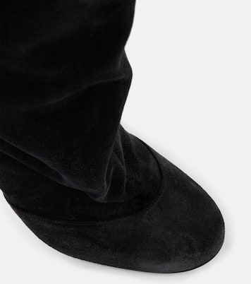 Bottes Esther 75 en daim | Paris Texas