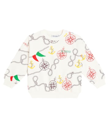 Sudadera Nautical de jersey de algodón | Mini Rodini