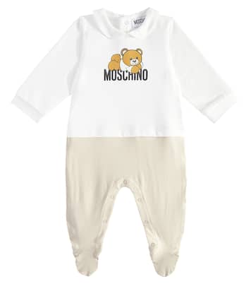 Baby - Tutina Teddy Bear in cotone | Moschino Kids