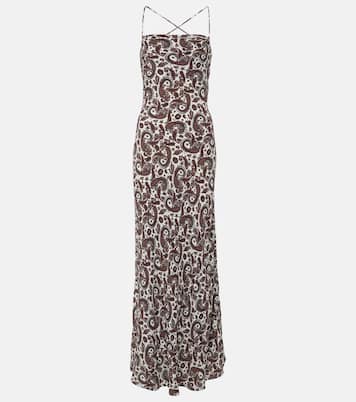 Vestido midi Sisudo de paisley | Faithfull
