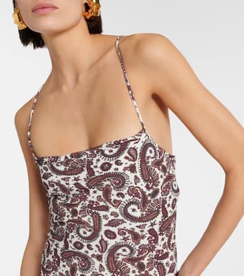 Vestido midi Sisudo de paisley | Faithfull