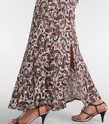 Vestido midi Sisudo de paisley | Faithfull
