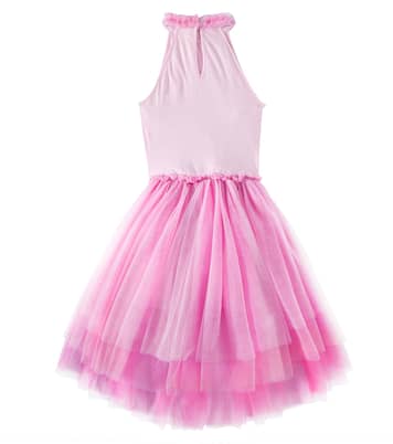 Abito Light Sound in jersey e tulle | Tutu Du Monde