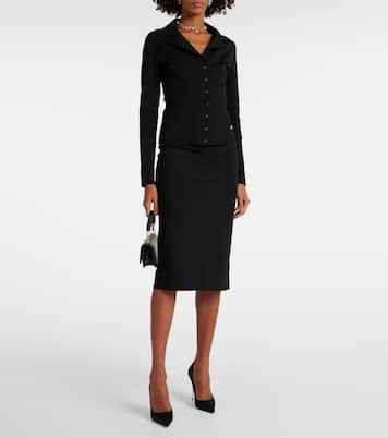 DG cropped cardigan | Dolce&Gabbana