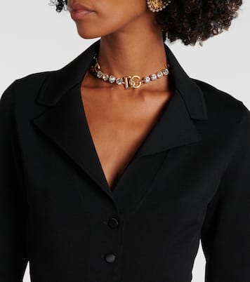 DG cropped cardigan | Dolce&Gabbana