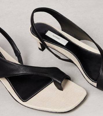 Sandales 40 en cuir | Toteme