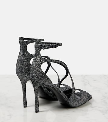 Sandales Azia 95 à paillettes | Jimmy Choo