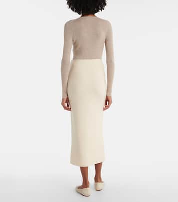 Jupe crayon Circe en laine vierge | Gabriela Hearst
