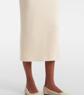 Jupe crayon Circe en laine vierge | Gabriela Hearst
