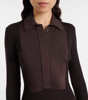 Maxikleid aus einem Wollgemisch | Tom Ford