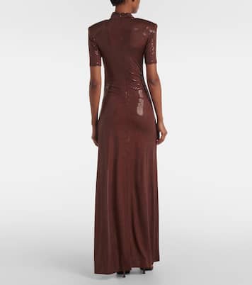 Abito lungo Pernille in crêpe  | The New Arrivals Ilkyaz Ozel