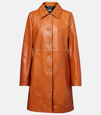 Cappotto Barocco in pelle | Versace