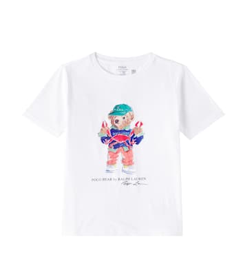 Camiseta Polo Bear en jersey de algodón | Polo Ralph Lauren Kids