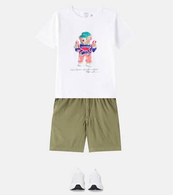 Camiseta Polo Bear en jersey de algodón | Polo Ralph Lauren Kids