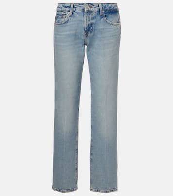 Jean droit Calle à taille basse | 7 For All Mankind