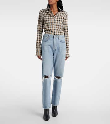 Jeans regular anni ‘90 a vita media | Agolde