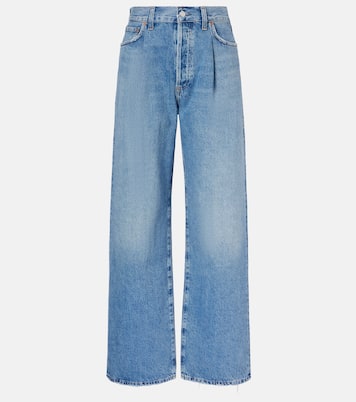 Franka mid-rise wide-leg jeans | Agolde