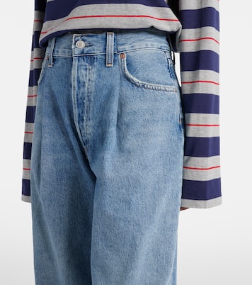 Franka mid-rise wide-leg jeans | Agolde