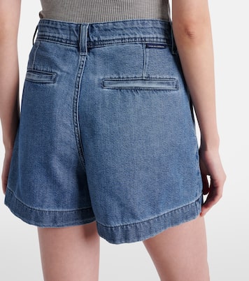 Hilo pleated denim shorts | 7 For All Mankind