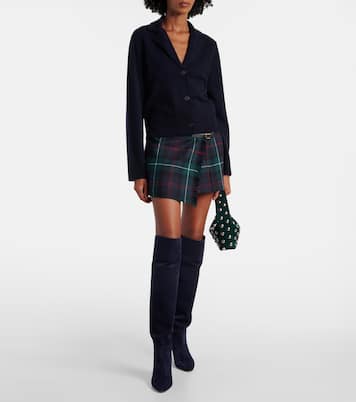 Pointy 55 suede knee-high boots | Gianvito Rossi
