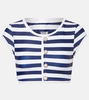 Grace striped bikini top  | Same