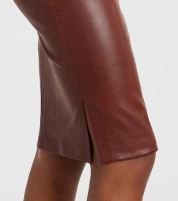 Gin leather pencil skirt | Stouls