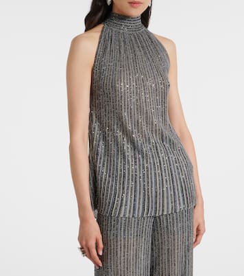 Top aus Lurex mit Pailletten | Missoni