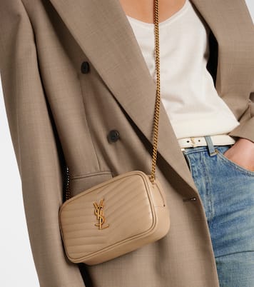 Schultertasche Lou Mini aus Leder | Saint Laurent