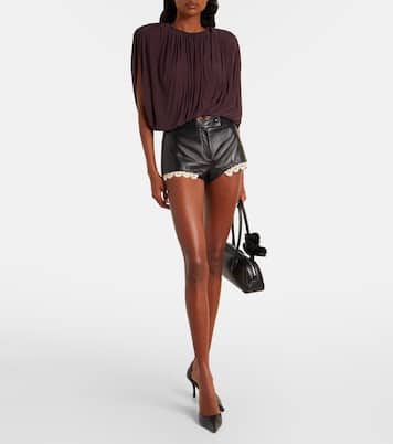 Asymmetric draped top | Magda Butrym