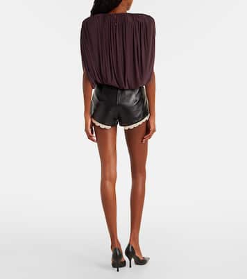 Asymmetric draped top | Magda Butrym